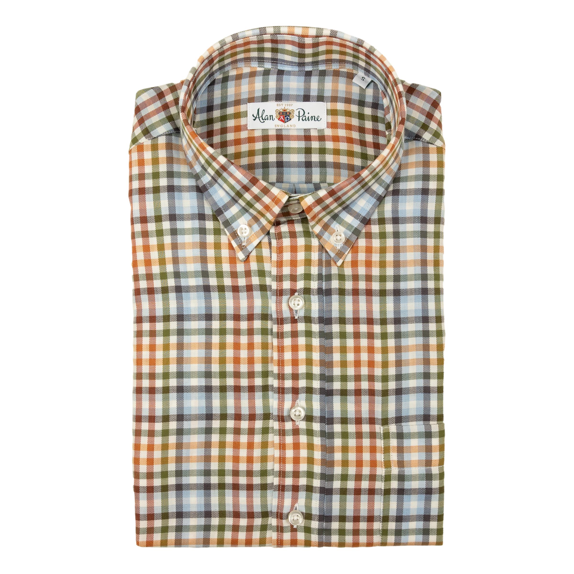 Autumn Countryside Button Down Sport Shirt