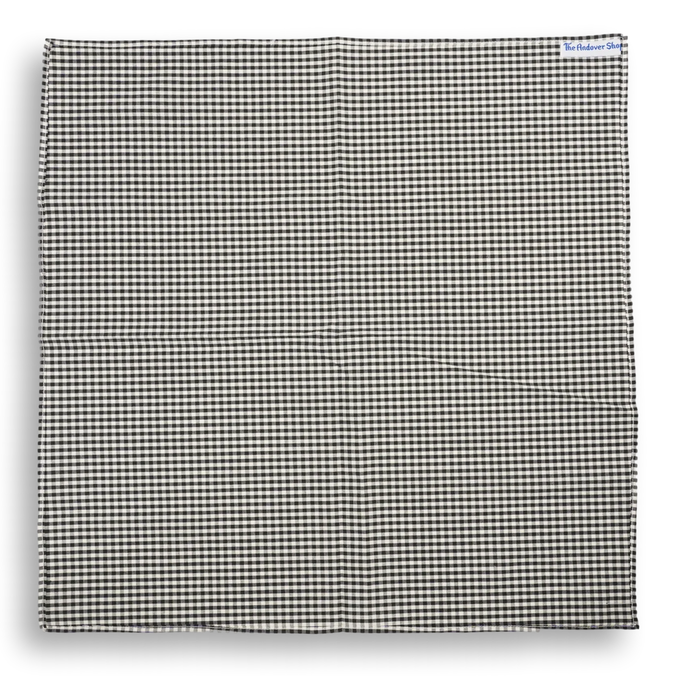 Black Check Handkerchief