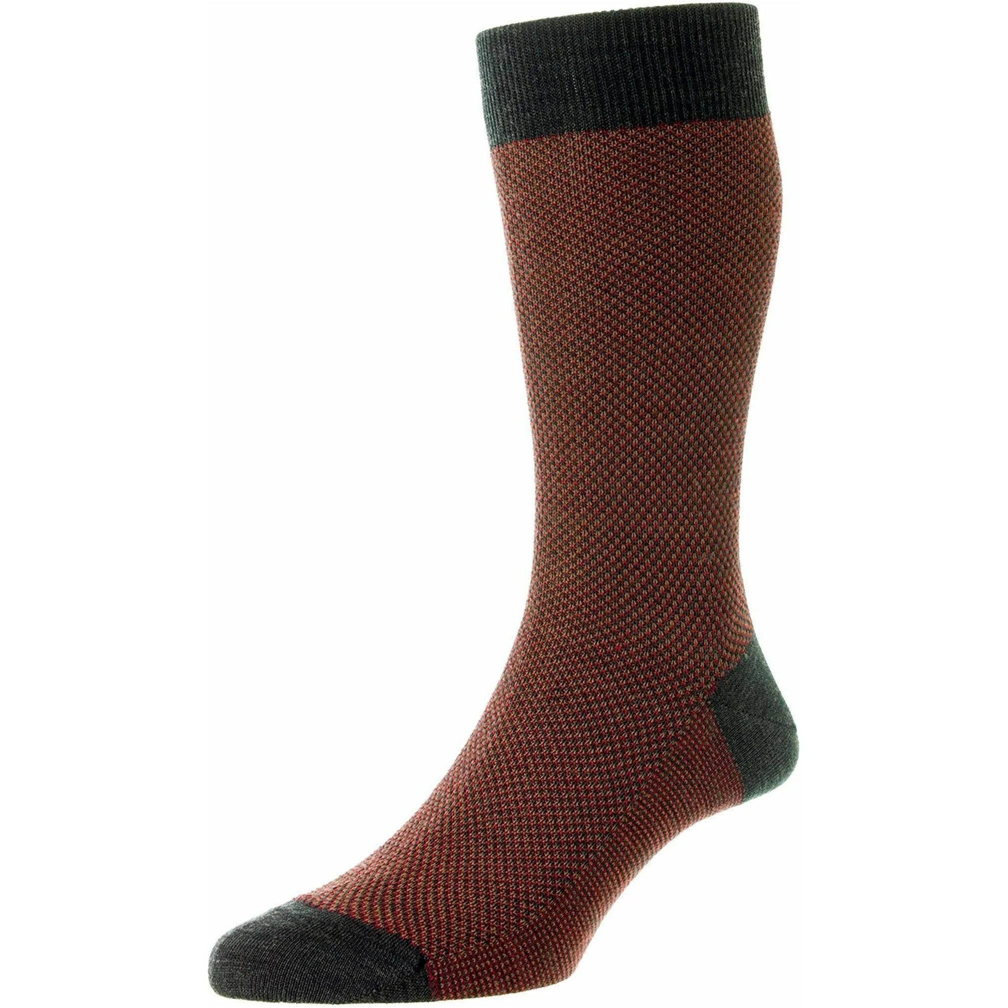 Blenheim 3-Color Birdseye Merino Wool Socks - Image 3