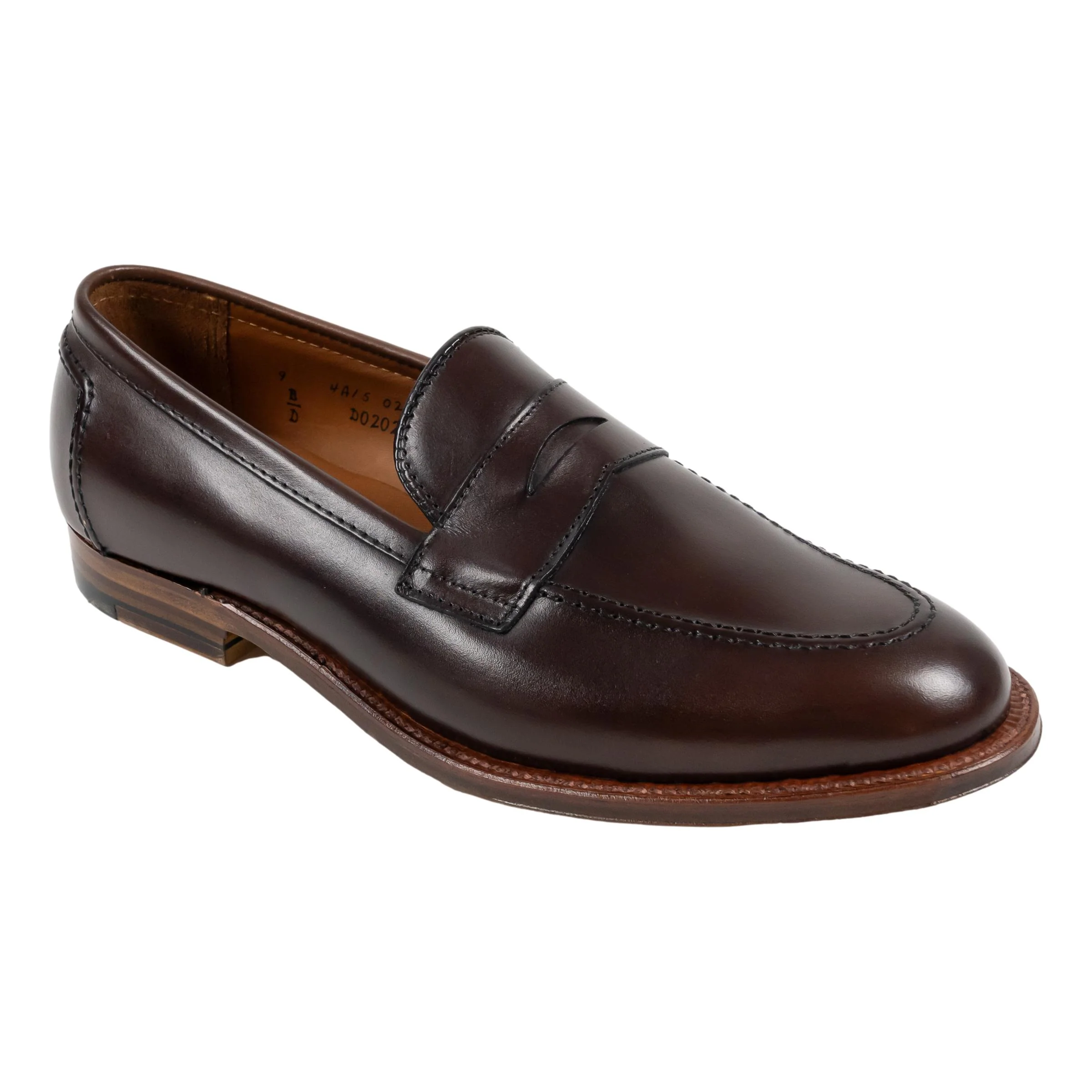 Alden x The Andover Shop - D0202 Brown Calfskin Penny Loafer Flex Welt