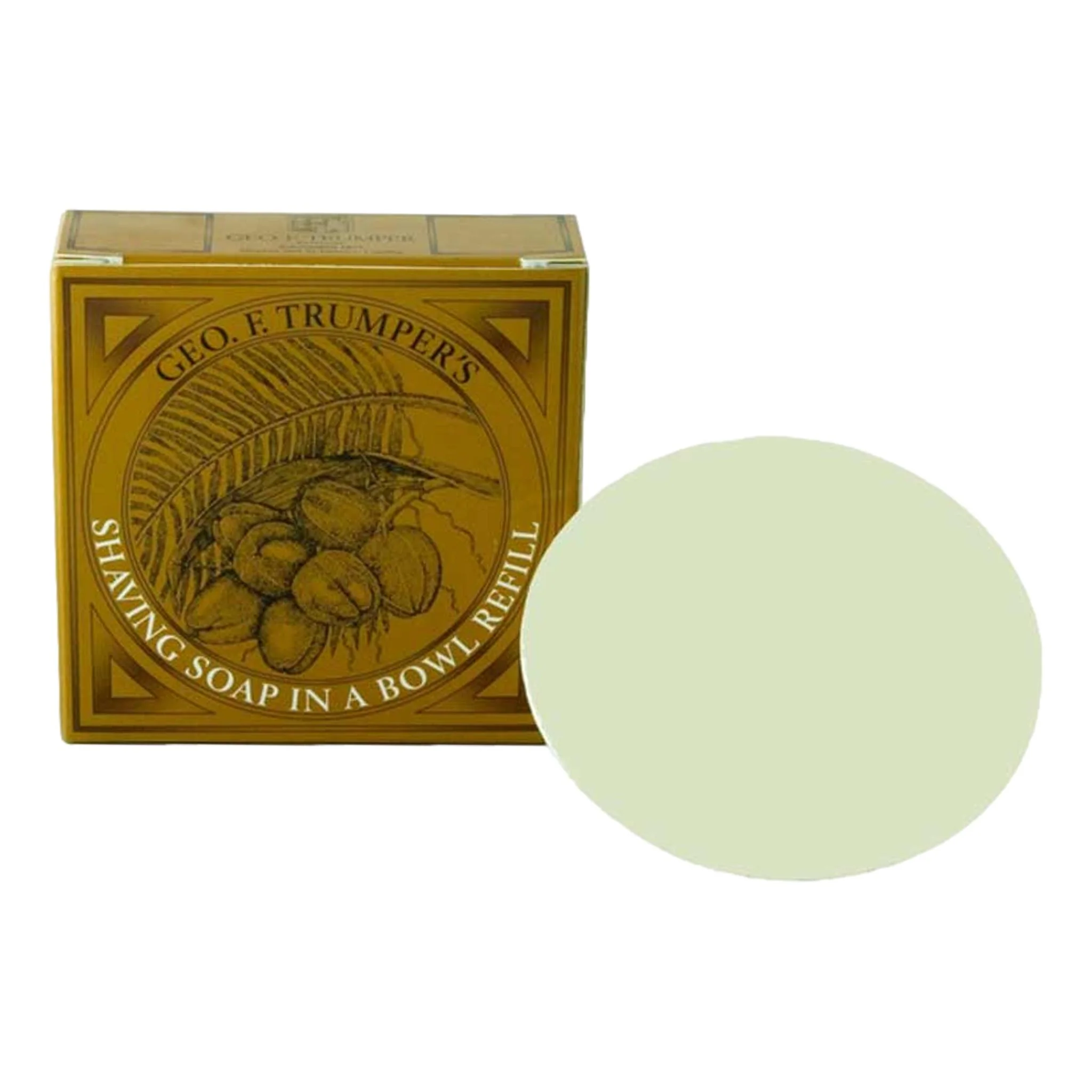 Coconut Oil Shaving Soap in a Bowl Refill