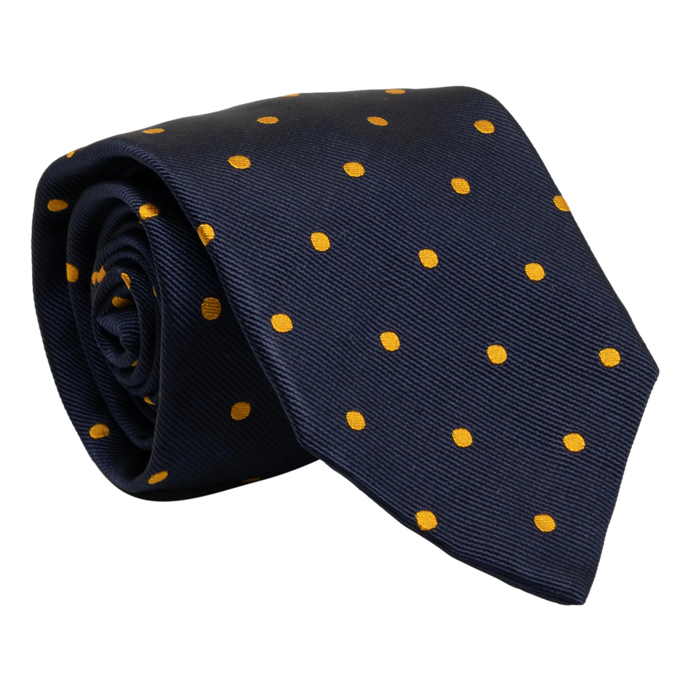 Dotted Silk Woven Tie