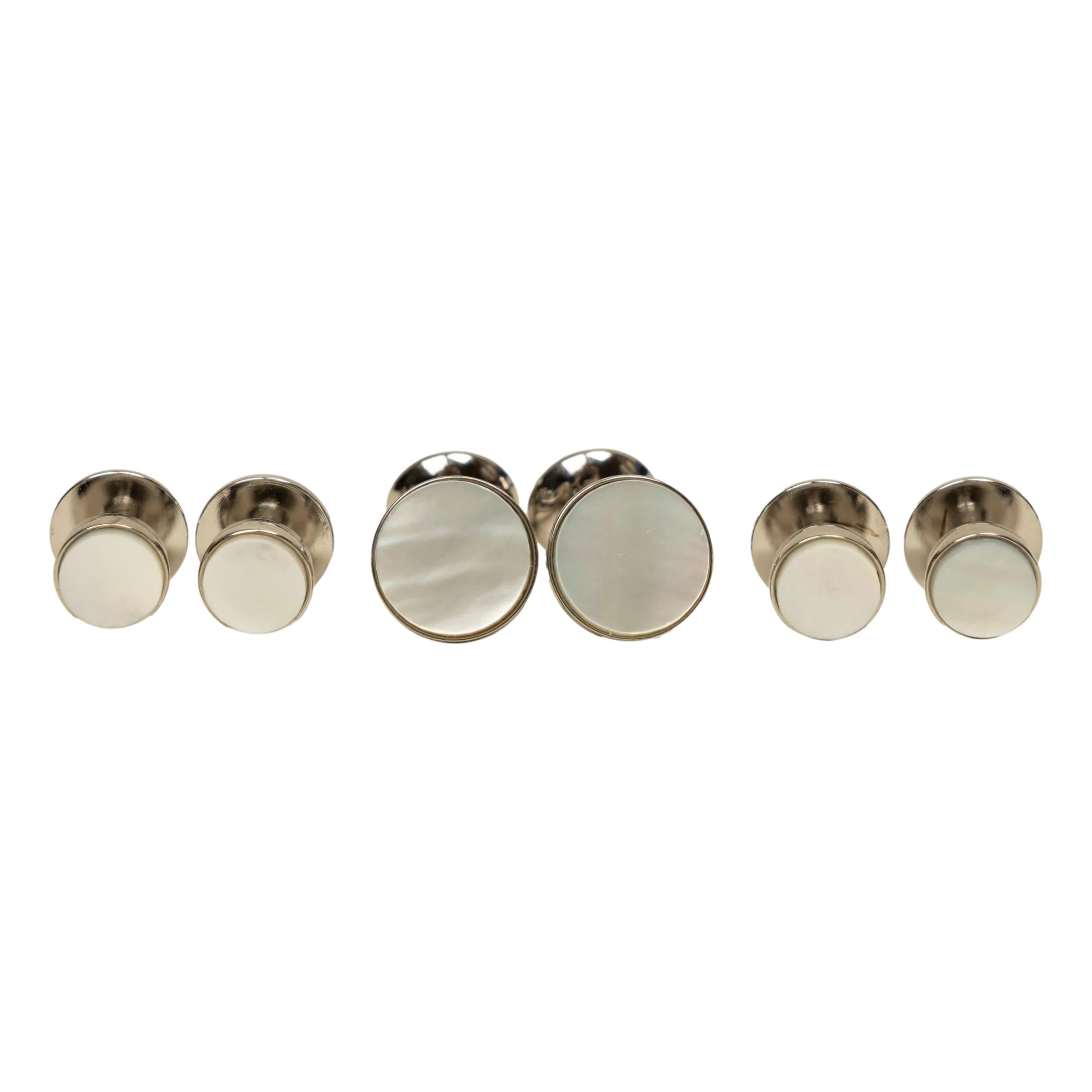 Mother of Pearl Brass Formal Set