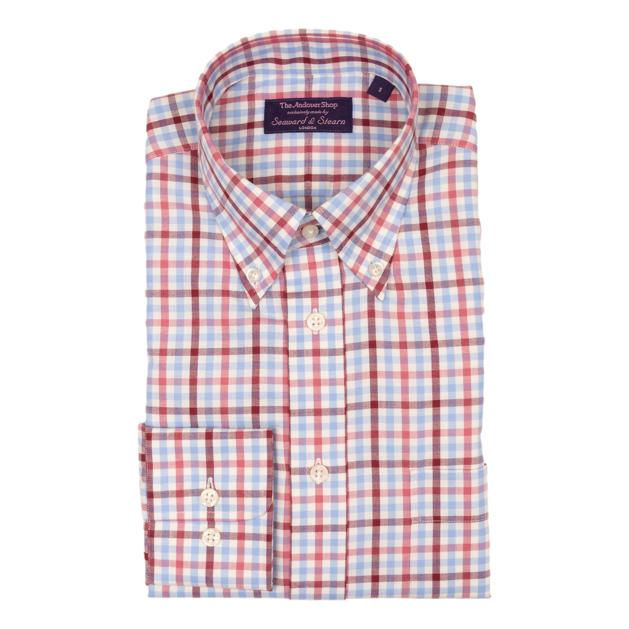Primrose Tattersall Button Down Sport Shirt